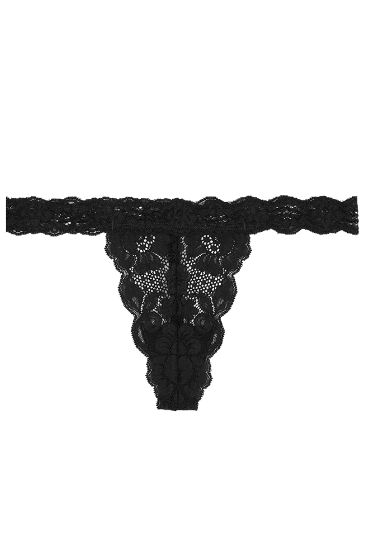 HAH T String Me A Thong Lace Panty  Elastic T-String Thong - HAH – We Are  HAH