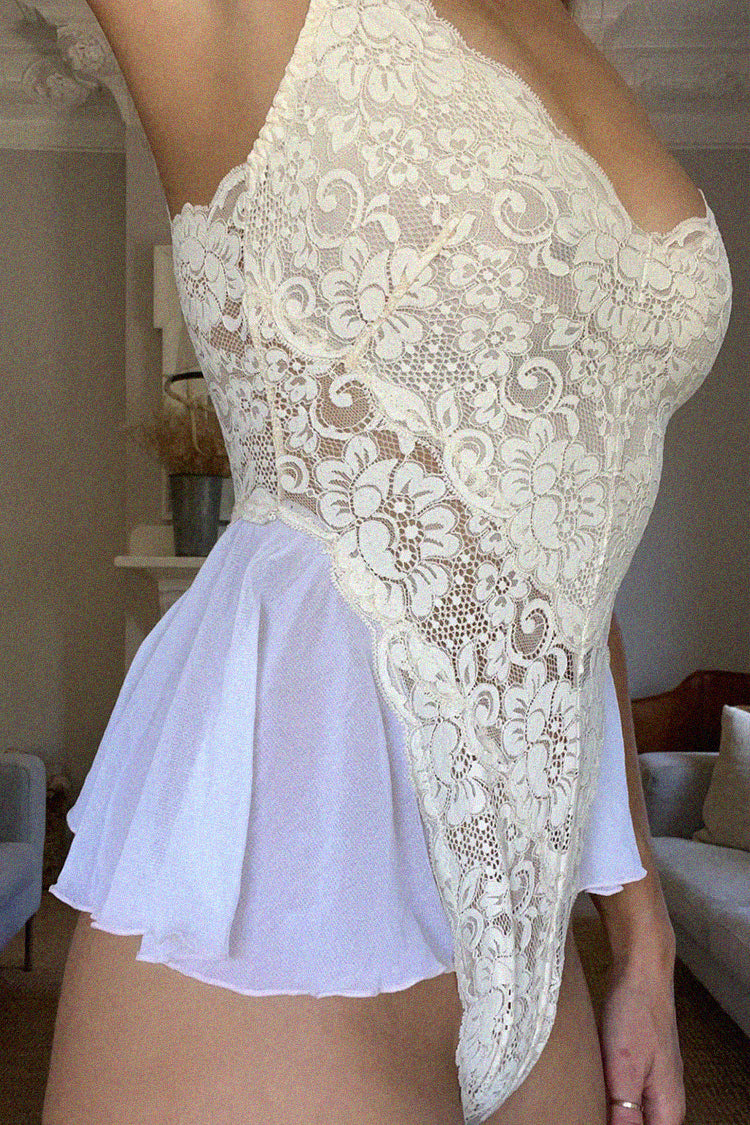 Maid To Wear Bodysuit | Blanc