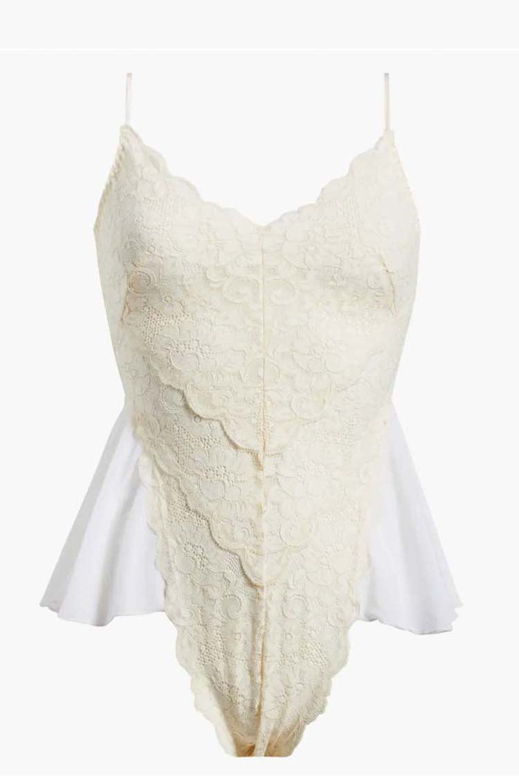 Maid To Wear Bodysuit | Blanc